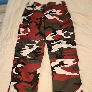 Camo cargo pant (choice of 3)